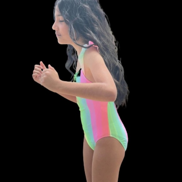 Swimsuit Girls Arcoiris Sizes 5 - Picture 7 of 9